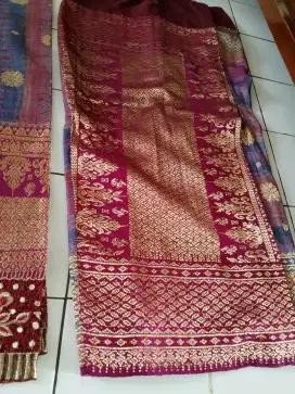 Dijual songket palembang set