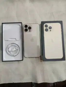 iPhone 13 promax gold 128GB GARANSI IBOX