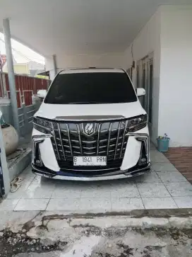 Alphard 2014 type g atpm modif facelift