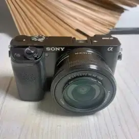 Kamera Sony A6000 Mulus Set Lengkap