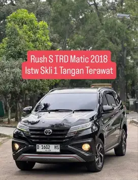 Rush S TRD Matic 2018 pk an 2019 istw skli mulus murah bandung