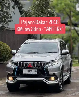 KM low 35rb - Pajero Dakar 2018 pk an 2019 istw Skli Mulus Antik murah
