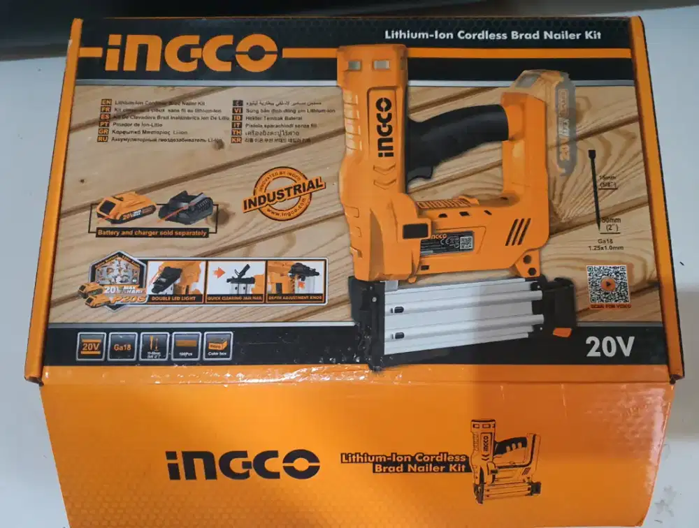 Paku tembak cordless ingco