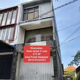 Disewakan ruko lantai 3 Denpasar barat