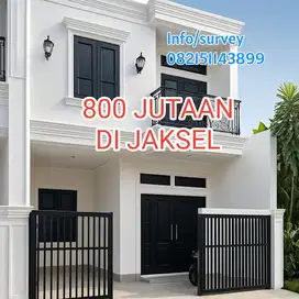 Jual Rumah Cluster 2 Lantai + Rooftop Akses mobil di Jagakarsa Jaksel