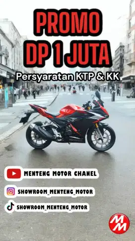DP CUMA 1 JUTA, ALL NEW CBR 150R MERAH TH 2021