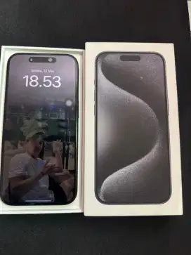 IPHONE 15 PRO 128 IBOX (NATURAL BLACK)