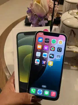 Iphone 12 128gb all operator mulusss warna Green