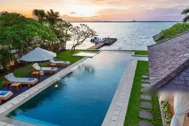 HOT DEAL   Villa Beachfront / loss pantai mewah dan termurah di Nusa D