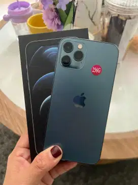 Iphone 12 Pro 128gb all operator mulusss warna blue
