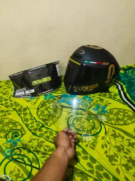 KYT TTC TT COURSE PAKET GANTENG LEOPARD