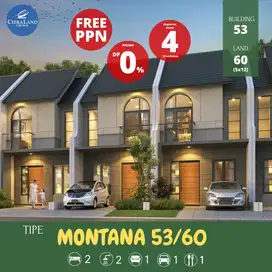 Real Estate Montana Dua Lantai Promo THR 2024