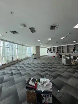 For Rent Office APL Tower Ready To Use Semi Furnish 500m2 , Jakarta