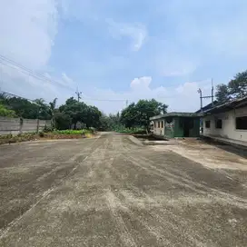 Dijual tanah & bangunan  Ex pabrik di Bogor Jl. Mekarsari Rancabungur