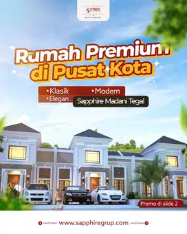Rumah mewah  di pusat kota tegal