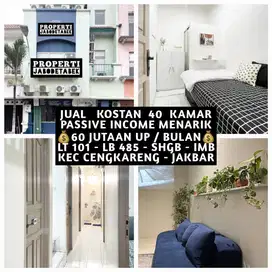 JUAL KOS KOST KOSAN KOSTAN 40 KAMAR DI CENGKARENG JAKARTA BARAT