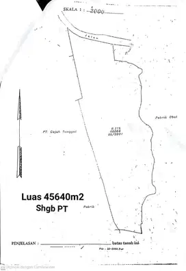 Tanah dijalan utama Jatiuwung