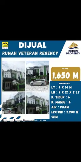 rumah cantik tengah kota