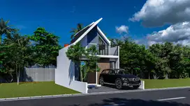 Hunian Muslim konsep rooftop harga  300 jutaan dua kamar tidur