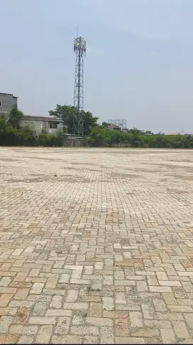 kavling raya Cilincing 1,9 ha da Conblock akses container