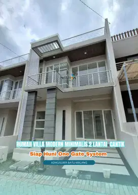 Rumah Villa di Adikusuma Batu Malang