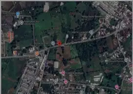 Tanah Jl Poros Samata Gowa Samping Perumahan Puri mutiara LT 6.006 M