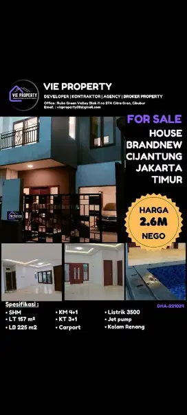 rumah termurah di cijantung