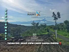 Dijual Murah Tanah 0 jalan View Cantik di Raya Jedong Wagir