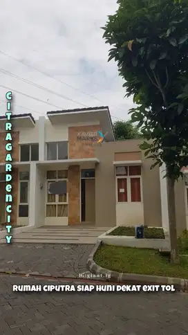 Rumah Dekat Exit tol di Citra Garden Buring Kedungkandang Malang