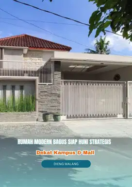 Rumah Bagus dekat Kampus & Mall di Dieng Malang