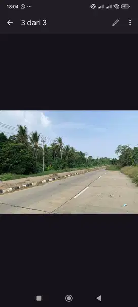 DIJUAL TANAH ANYER BANTEN