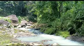 Dijual tanah dengan sungai bebatuan di tabanan bali