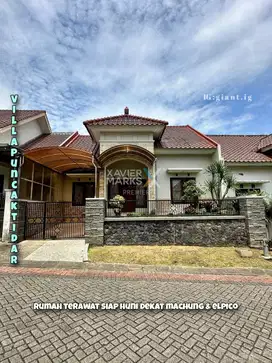 Rumah Bagus Full Furnished di Villa Puncak Tidar Malang