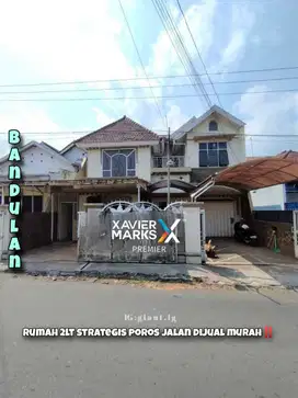 Rumah 2 lt strategis di poros jalan Bandulan Sukun harga murah