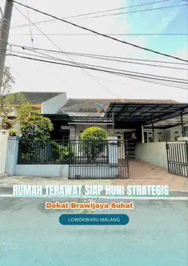 Rumah Terawat Siap Huni dekat Brawijaya di Lowokwaru Malang
