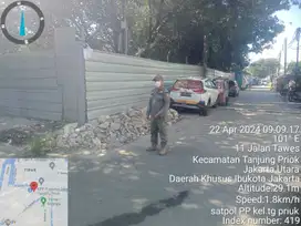 DIJUAL KAVLING DI JL. TAMAN STASIUN TANJUNG PRIOK.