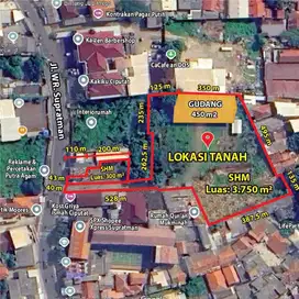 Jual Tanah Bonus Gudang   Tanah strategis dekat MRT Lebak Bulus