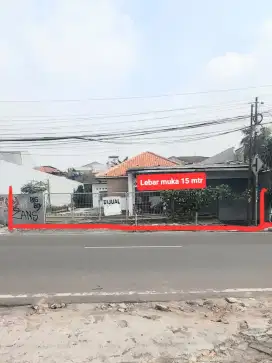 DI JUAL  RUMAH INDUK PLUS 2 KONTRAKAN JLN RAYA UTAMA DI TEBET