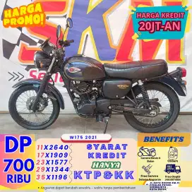 W175 tahun 2021 dp:700 proses 1 hri cash credit
