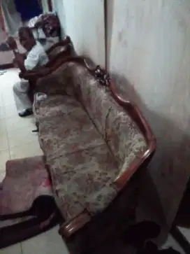 Jual sofa kayu jati asli