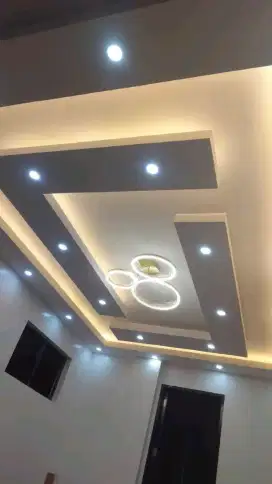 Plafon pvc plafon gypsum kusen aluminium partisi sekat ruang