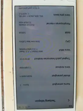 Redmi Note 4 siap pakai