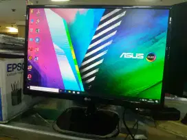 JUAL LIKENEW LED MONITOR ACER  24INCH FRAMALES BORDERLESS 100Hz IPS