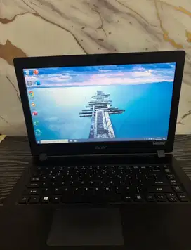 Laptop Acer Aspire 3 (second). 2 jutaan normal dan bergaransi