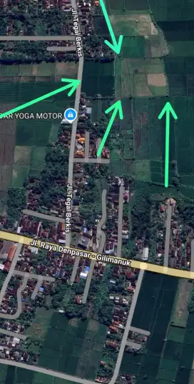 Dikontrakkan tanah di tegal berkis negare