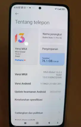 REDMI NOTE 11 PRO 5G FULLSET