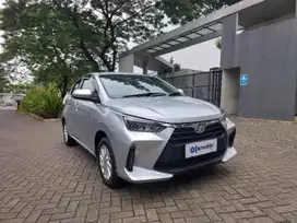 Low KM dan TDP 5% ! Toyota Agya Silver 1.2 G MT 2023 VHA