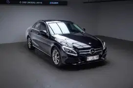 Mercedes-Benz C200 2.0 AVG Sedan AT 2016 Hitam Dp 1,9 Jt No Pol Ganjil