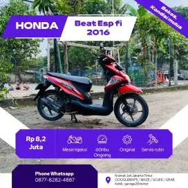 Honda Beat Esp Fi 110cc Pgm_Fi Tahun 2016