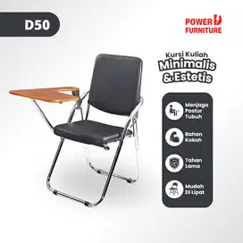 [1 SET] Meja Kursi Kuliah Set Tipe D50 PowerD - meja kuliah praktis